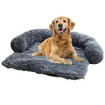 Coussin Protecteur Douillet avec Appui-Tête – Lit 2-en-1 pour Chien & Chat