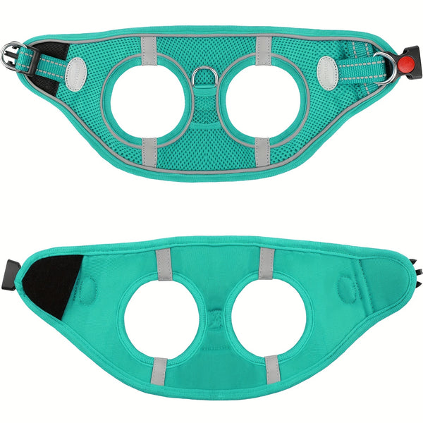 Harnais à Enfilage Facile Réfléchissant et Respirant – Confort Maximal pour Chien