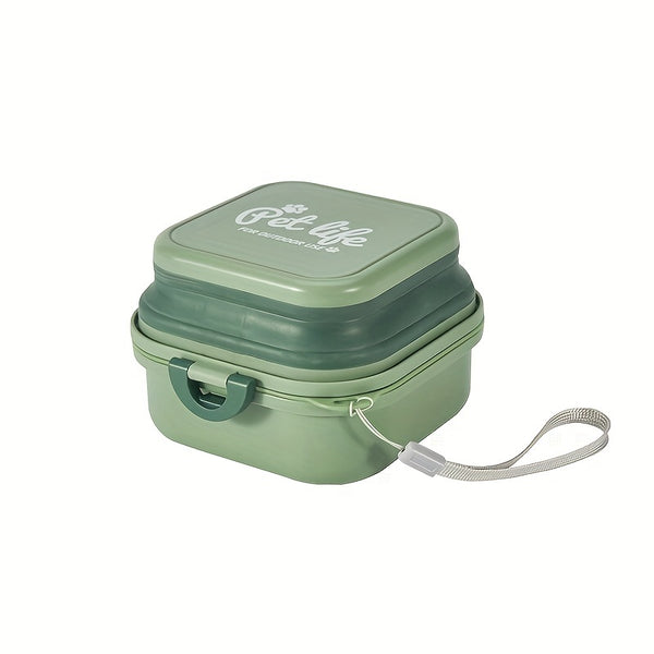 Bol de Voyage Étanche et Portable pour Chien & Chat – Gamelle Pliable Transportable