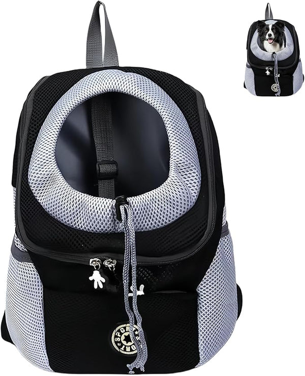 Sac à Dos Transporteur pour Chien & Chat – Confort et Ventilation Optimale