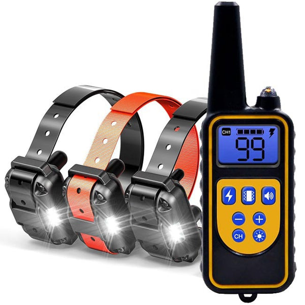 Collier de Dressage Anti-Aboiement Étanche & Rechargeable – Dressage en Douceur