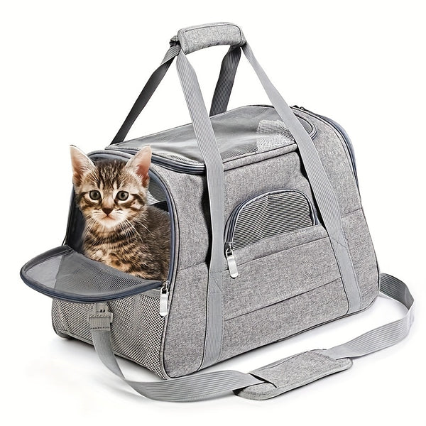 Sac de Transport Pliable pour Chien & Chat – Pratique et Aéré